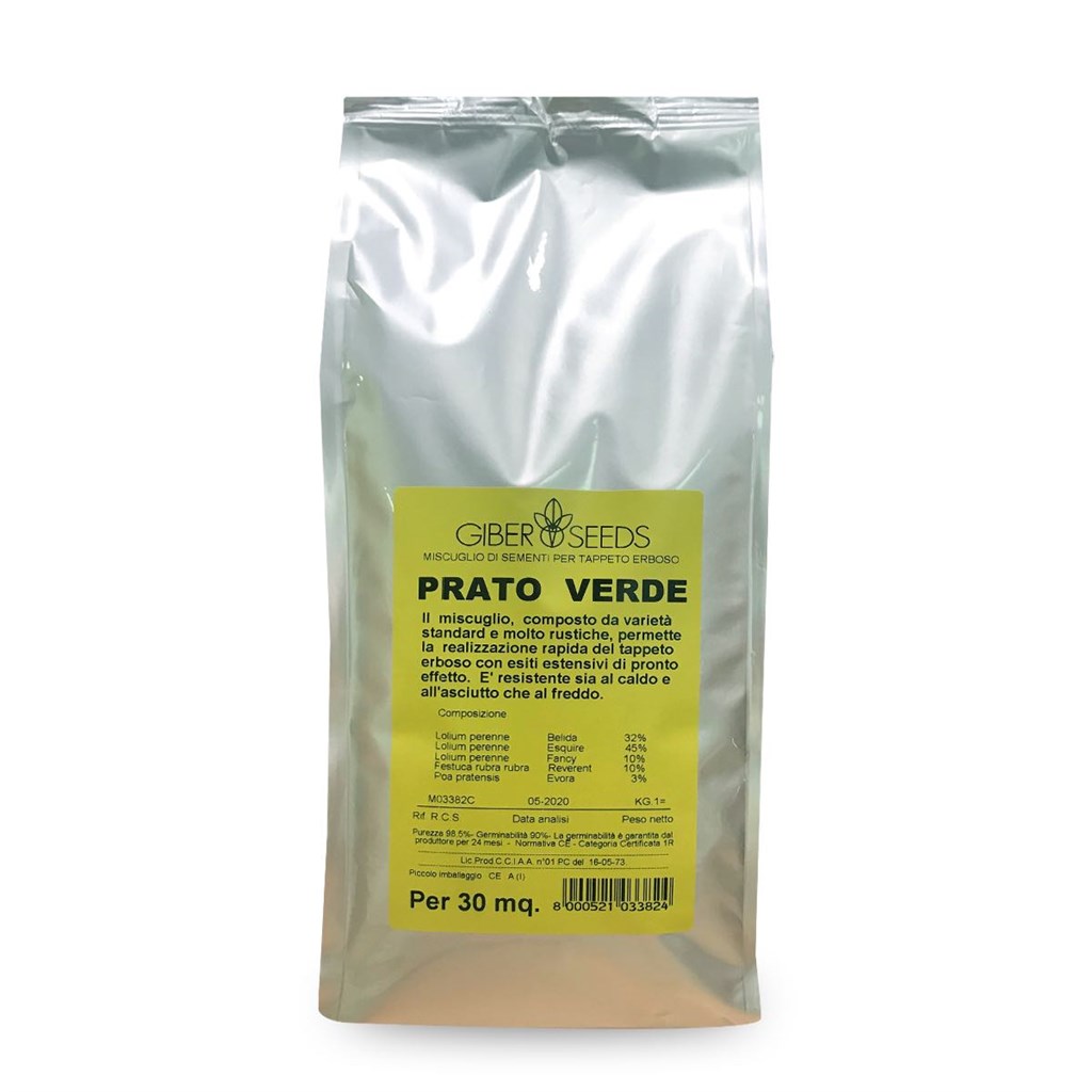 MISCUGLI SEME GIBER SEEDS PRATO VERDE NEW - KG 10